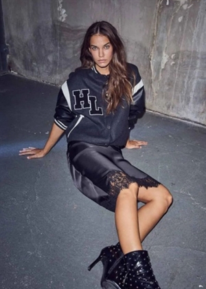 Naomi lingerie pencil skirt Sort HAUTE L\'AMITIÈ